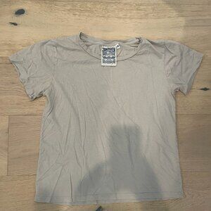 Jungmaven Ojai Tee - Canvas / Gray - Small